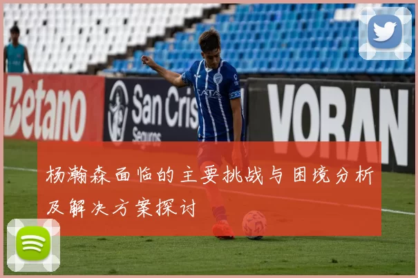杨瀚森面临的主要挑战与困境分析及解决方案探讨